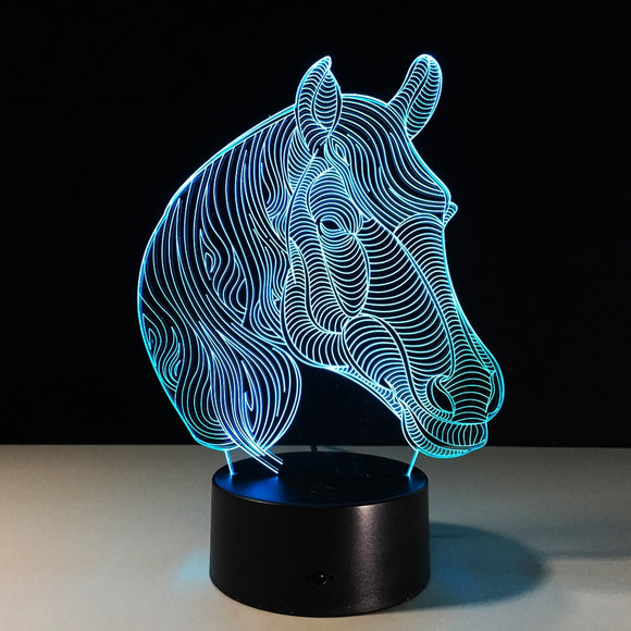 Horse Head Lamp