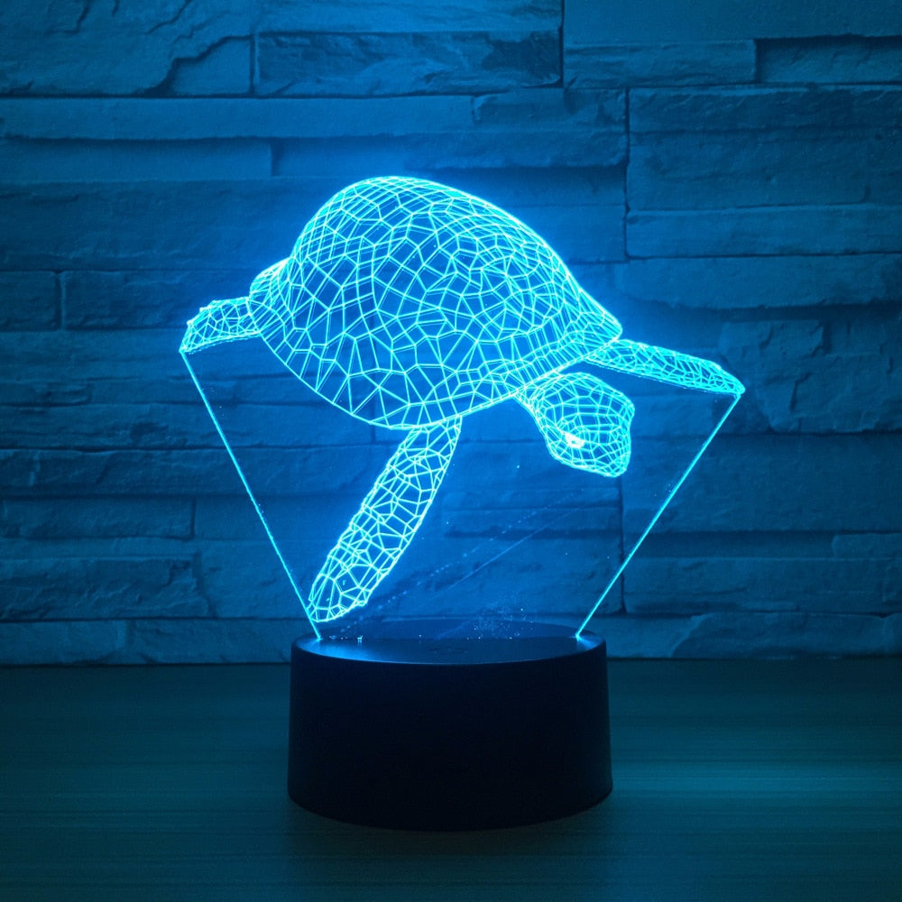 Sea Turtle Lamp