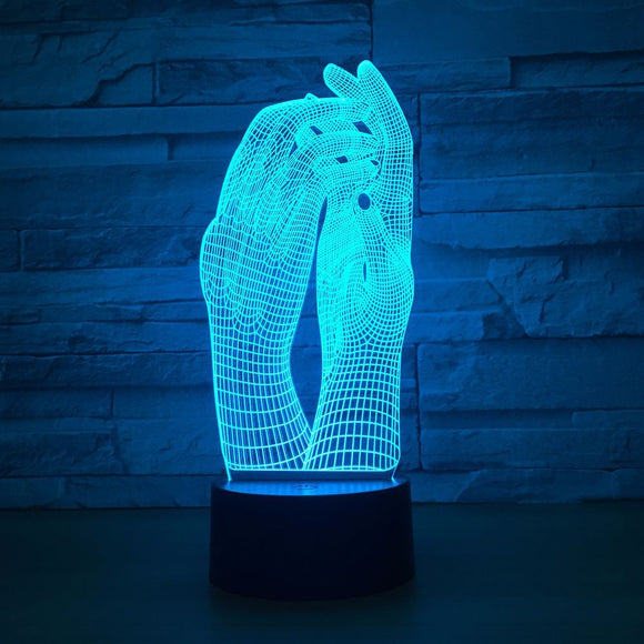 Love Two Hands Lamp