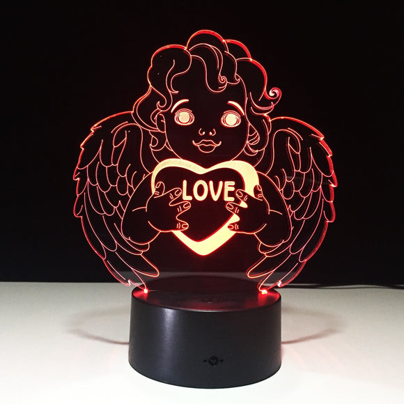 Love Angel Lamp